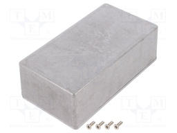 Enclosure: multipurpose; PCB is fastened in guides; 1590; X: 82mm