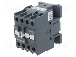 Contactor: 3-pole; NO x3; Auxiliary contacts: NO; 230VAC; 38A; DIN
