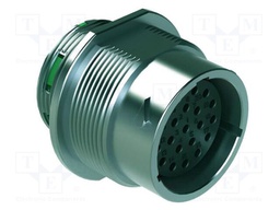 Connector: circular; socket; female; 7.5A; 250V; PIN: 21; IP67