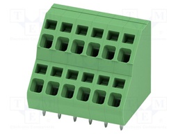 PCB terminal block, rated current: 17,5 A, rated voltage (II