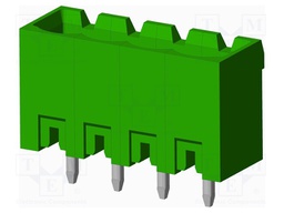 Connector: pluggable terminal block; socket; male; straight; THT