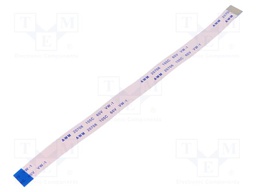 FFC tape; Cores: 16; Tape ph: 0.5mm; L: 152mm; 500mA; 60V