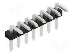 Connector: pin strips; pin header; male; PIN: 7; 2mm; THT; 1x7; 100V