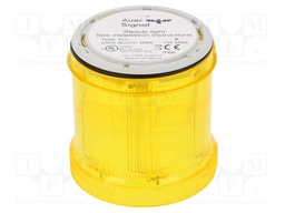 Signaller: lighting; bulb BA15D; yellow; Usup: 12÷250VDC; IP66