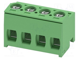 PCB connector, nominal cross section: 1.5 mm?, color: green,