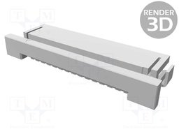 Connector: FFC (FPC); horizontal; PIN: 14; ZIF,bottom contacts