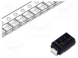 Diode: rectifying; SMD; 600V; 1A; 1.5us; SMA; reel,tape