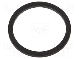 Gasket; rubber; D: 2mm; Øint: 31.8mm; Øout: 36mm; M32