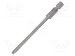 Screwdriver bit; TorxĀ®; TX15; Overall len: 90mm; PROFESSIONAL