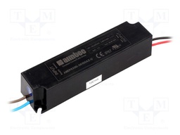 Power supply: switched-mode; LED; 25.2W; 24÷36VDC; 0.7A; 90÷264VAC
