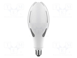 LED lamp; white cold; E27; 220÷240VAC; 4000lm; P: 36W; 300°; 6500K