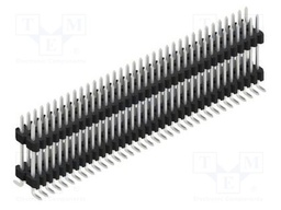 Connector: pin strips; pin header; male; PIN: 70; 1.27mm; SMT; 2x35