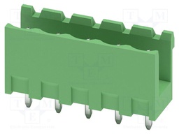 PCB headers, nominal cross section: 2.5 mm?, color: green, n