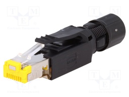 Plug; RJ45; PIN: 8; Cat: 6; shielded; Layout: 8p8c; Øcable: 4.5÷9mm