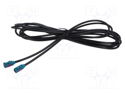 Cable; 5m; Fakra female,both sides; Car brand: universal