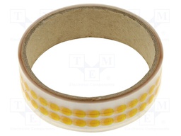 Tape: high temperature resistant; dot; reel; -70÷250°C; D: 63.5um