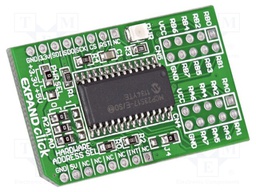 Click board; port expander; SPI; MCP23S17; mikroBUS connector