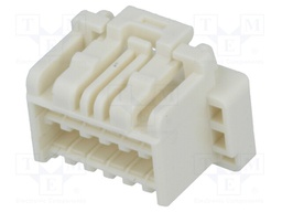 Plug; wire-board; female; CLIK-Mate; 1.5mm; PIN: 12; w/o contacts