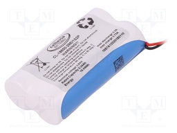 Re-battery: Li-Ion; Cell: SAMSUNG; MR18650; 3.65V; 5340mAh; 3.3A