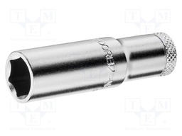 Socket; 6-angles,socket spanner; 4mm; 1/4"; Chrom-vanadium steel