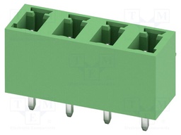 PCB headers, nominal cross section: 1.5 mm?, color: green, n