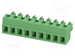 PCB connector, nominal cross section: 1.5 mm?, color: green,