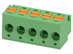PCB connector, nominal cross section: 1.5 mm?, color: green,