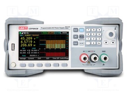 Power supply: programmable laboratory; 0÷60VDC; 0÷25A; 600W