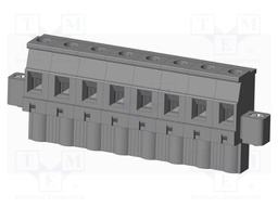 Connector: pluggable terminal block; plug; female; angled 90°
