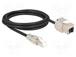 Extender Ethernet; S/FTP; Cat: 6a; RJ45 socket,RJ45 plug; 2m; LSZH