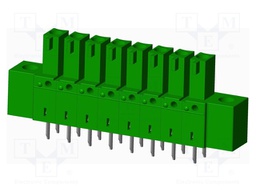 Connector: pluggable terminal block; socket; female; straight