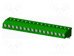 Connector: PCB terminal block; terminal; Plating: tinned; on PCBs