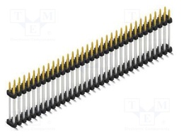 Connector: pin strips; pin header; male; PIN: 66; 2mm; SMT; 2x33