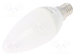 LED lamp; cool white; E14; 220/240VAC; 500lm; 5.5W; 6500(typ)K