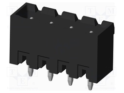 Connector: pluggable terminal block; socket; male; on PCBs