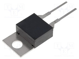 Sensor: thermostat; Output conf: NC; Topen: 80°C; Tclos: 55°C; 1A