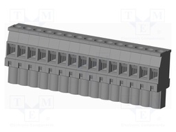 Connector: pluggable terminal block; plug; female; angled 90°