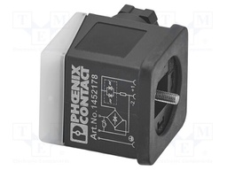 Connector: valve connector; plug; form A; female; PIN: 3; IP65; M16