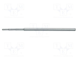 Knob; Chrom-vanadium steel; L: 190mm; Ø: 3.7mm,4.7mm,5.2mm,7mm