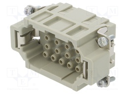 Connector: rectangular; male; EPIC H-EE; PIN: 18; 18+PE; size H-B 6