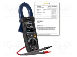 Meter: multifunction; digital,pincers type; Øcable: 45mm; 0÷60MΩ