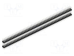 Connector: pin strips; pin header; male; PIN: 100; 2mm; THT; 2x50