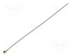 Cable: coaxial; U.FL,both sides; female; angled 90°; female; 0.5m