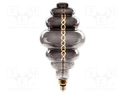 LED lamp; white warm; E27; 220÷240VAC; 500lm; P: 8W; 340°; 2000K