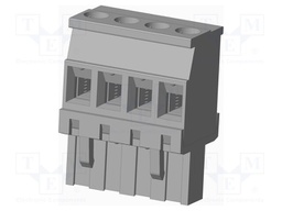 Connector: pluggable terminal block; plug; female; angled 90°