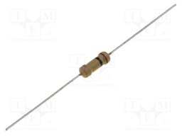 Resistor: carbon film; THT; 330Ω; 1W; ±5%; Ø3.2x9mm; axial