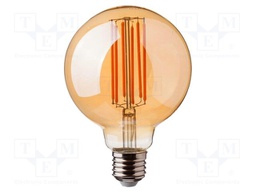 LED lamp; white warm; E27; 220÷240VAC; 700lm; P: 7W; 360°; 2200K