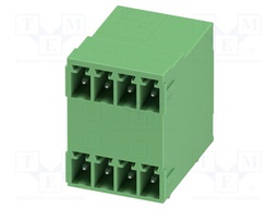 PCB headers, nominal cross section: 1.5 mm?, color: green, n