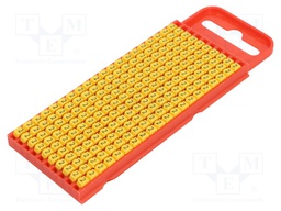 Markers for cables and wires; Label symbol: 2; 2÷2.8mm; yellow