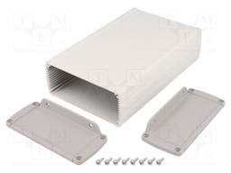 Enclosure: multipurpose; with fixing lugs,with panel; TEKAL